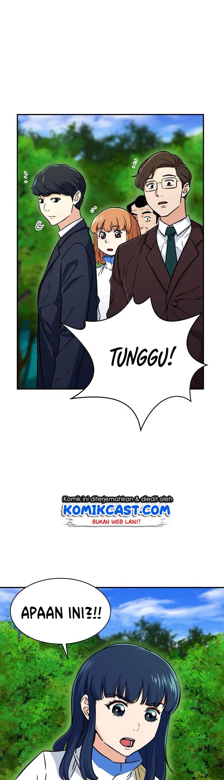 Manhwa My Dad Is Too Strong Chapter 35 gambar 2