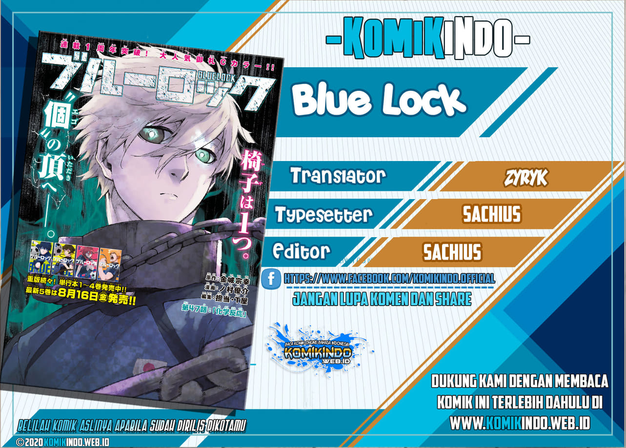 Komik Blue Lock Chapter 33 gambar 1