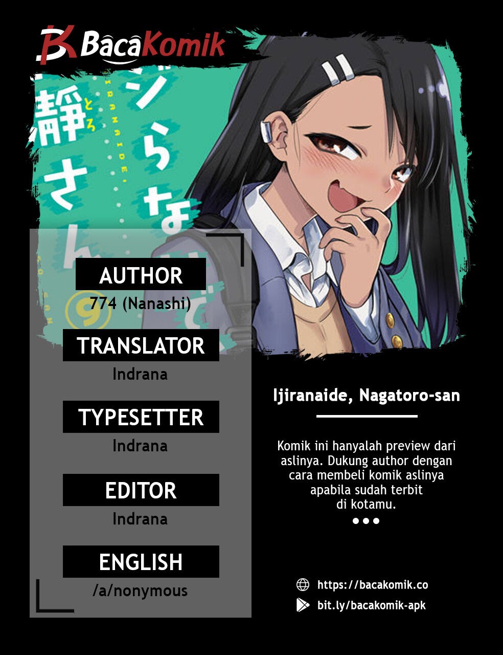 Komik Ijiranaide, Nagatoro-san Chapter 67 gambar 1