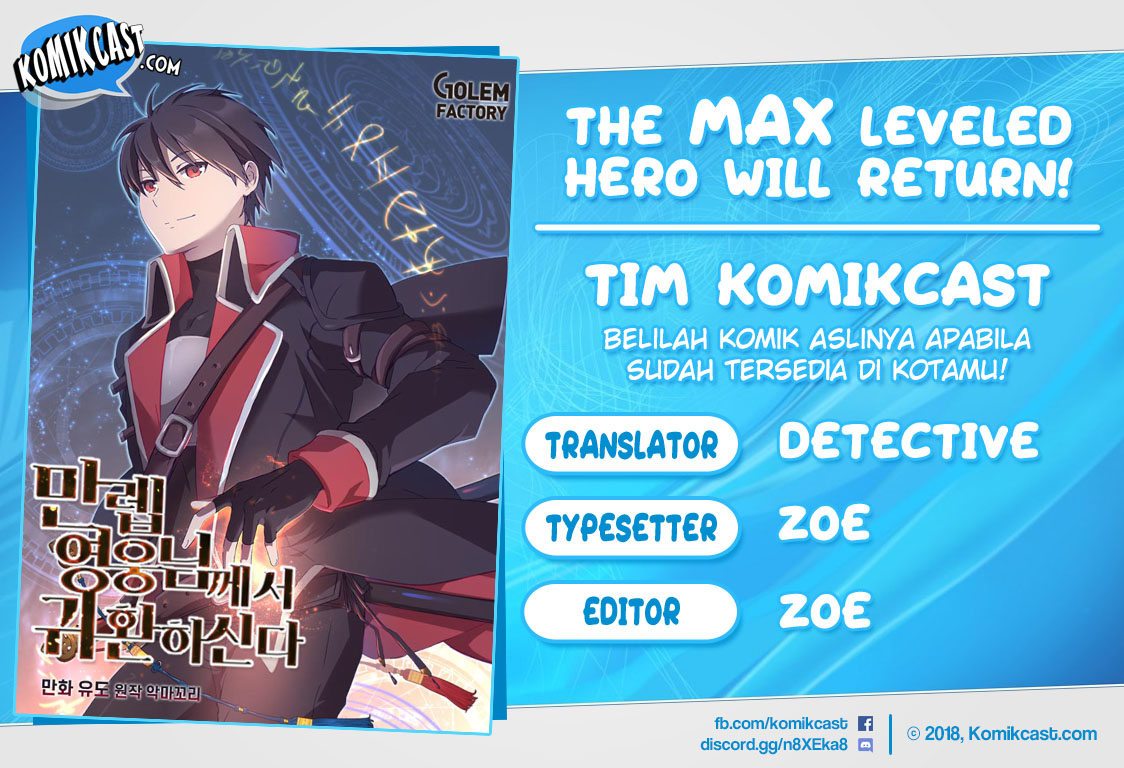 Komik The MAX leveled hero will return! Chapter 10 gambar 1