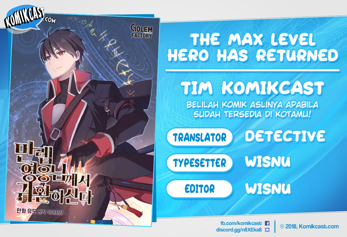 Komik The MAX leveled hero will return! Chapter 03 gambar 1