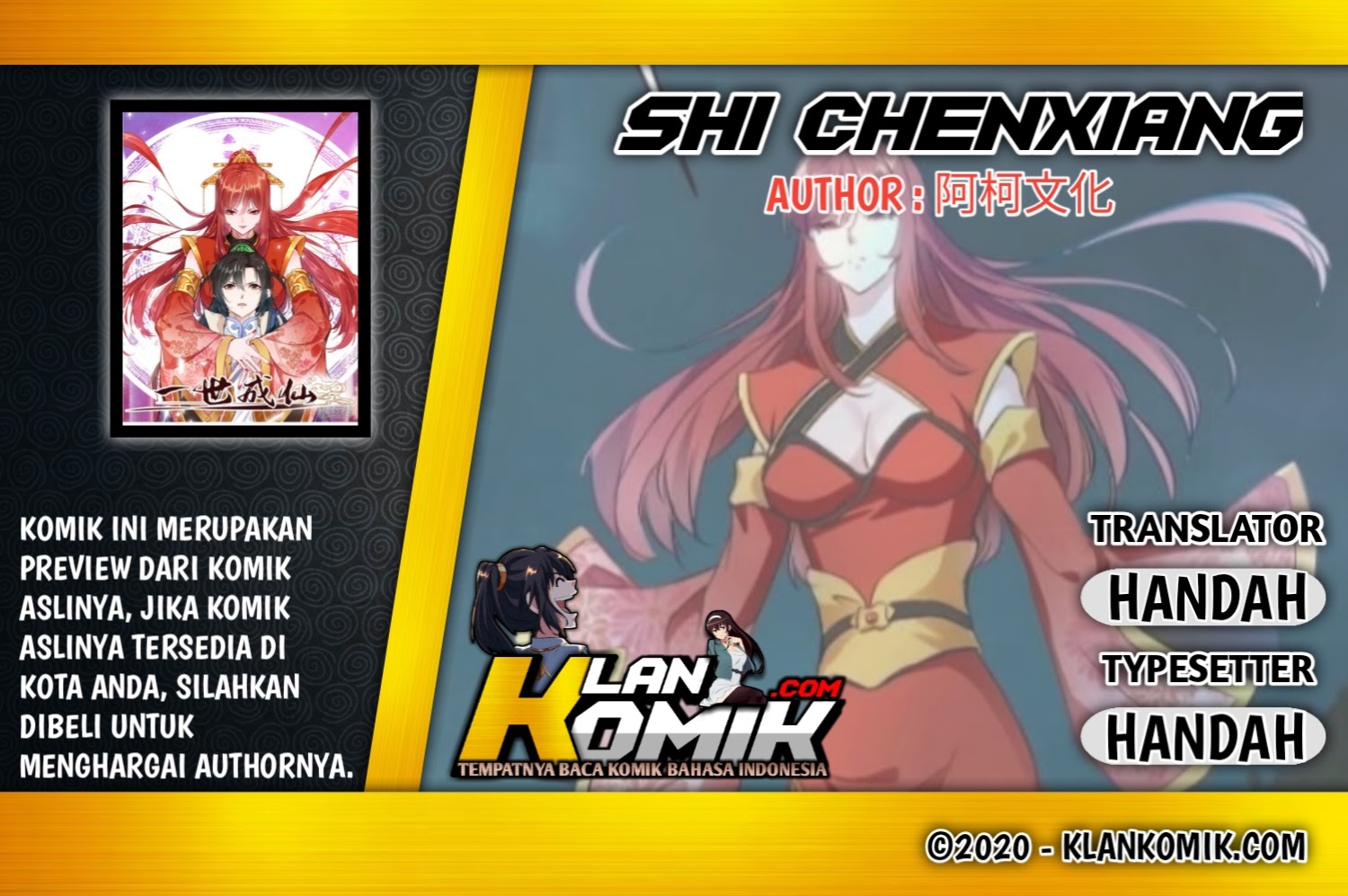 Komik Shi Chenxiang Chapter 19 gambar 1