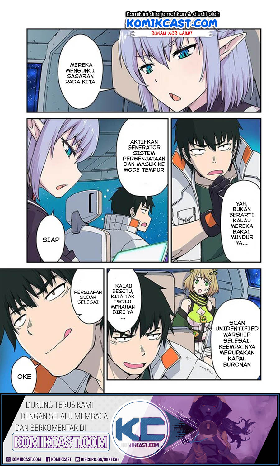 Komik Mezametara Saikyou Soubi to Uchuusen-mochi datta no de Chapter 11.1 gambar 1