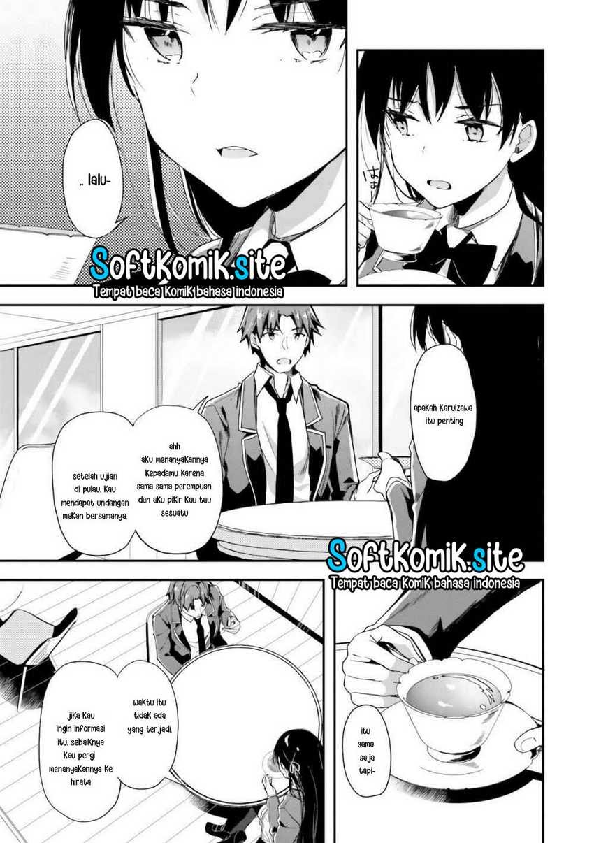 Youkoso Jitsuryoku Shijou Shugi no Kyoushitsu e Chapter 34 - Halaman 16