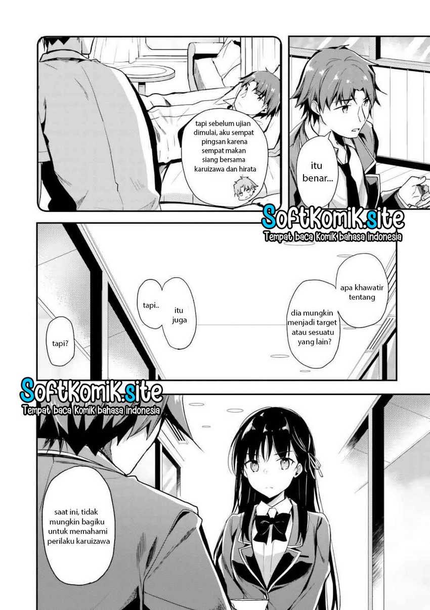 Youkoso Jitsuryoku Shijou Shugi no Kyoushitsu e Chapter 34 - Halaman 17