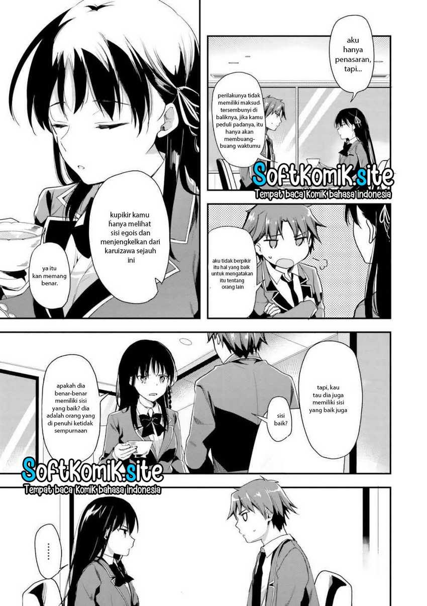 Youkoso Jitsuryoku Shijou Shugi no Kyoushitsu e Chapter 34 - Halaman 18