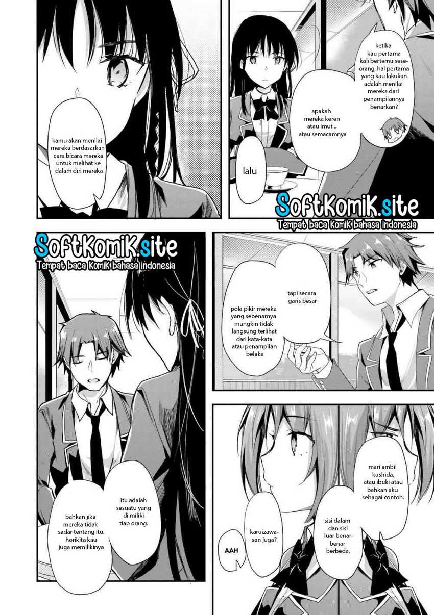 Youkoso Jitsuryoku Shijou Shugi no Kyoushitsu e Chapter 34 - Halaman 19