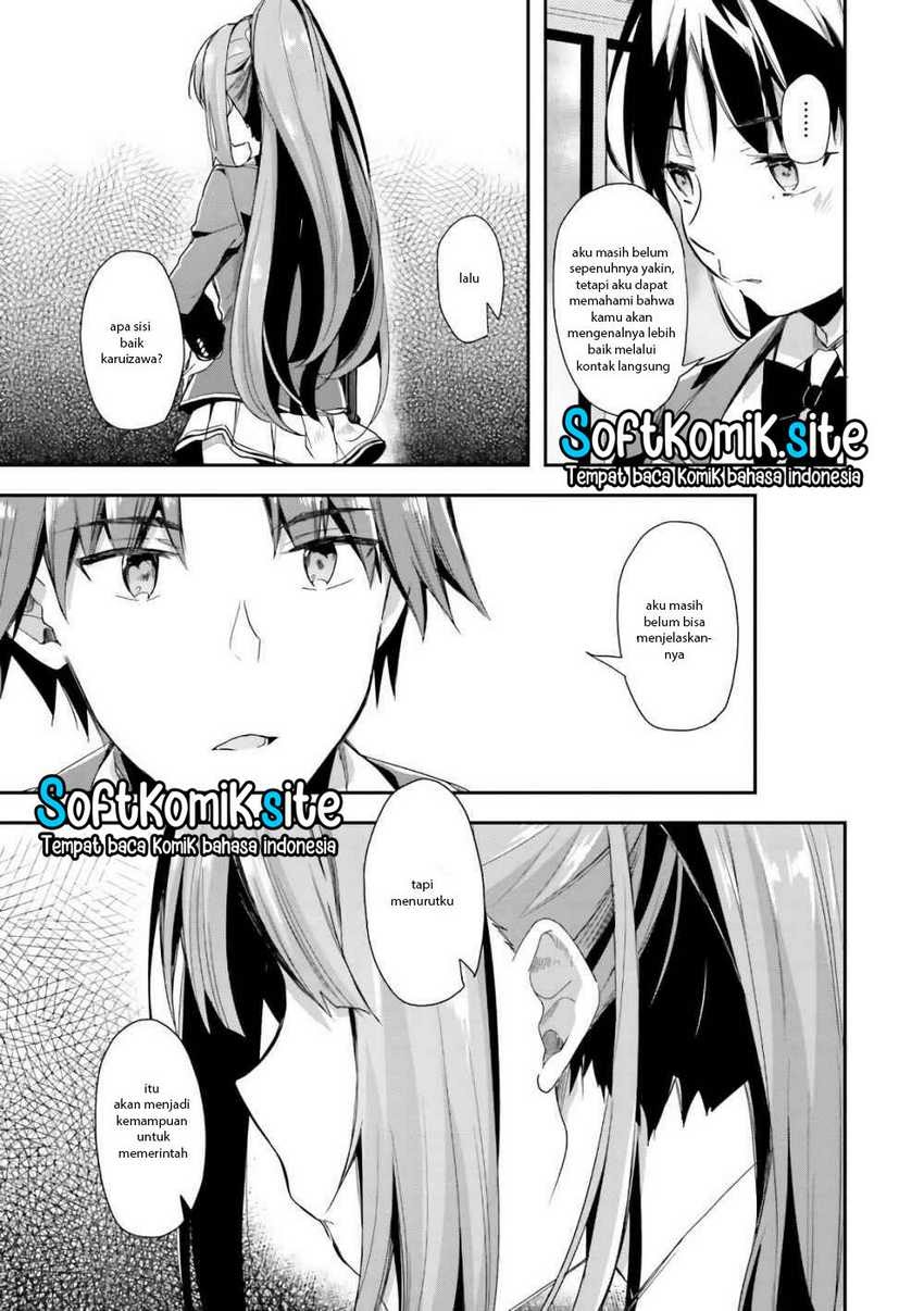 Youkoso Jitsuryoku Shijou Shugi no Kyoushitsu e Chapter 34 - Halaman 20