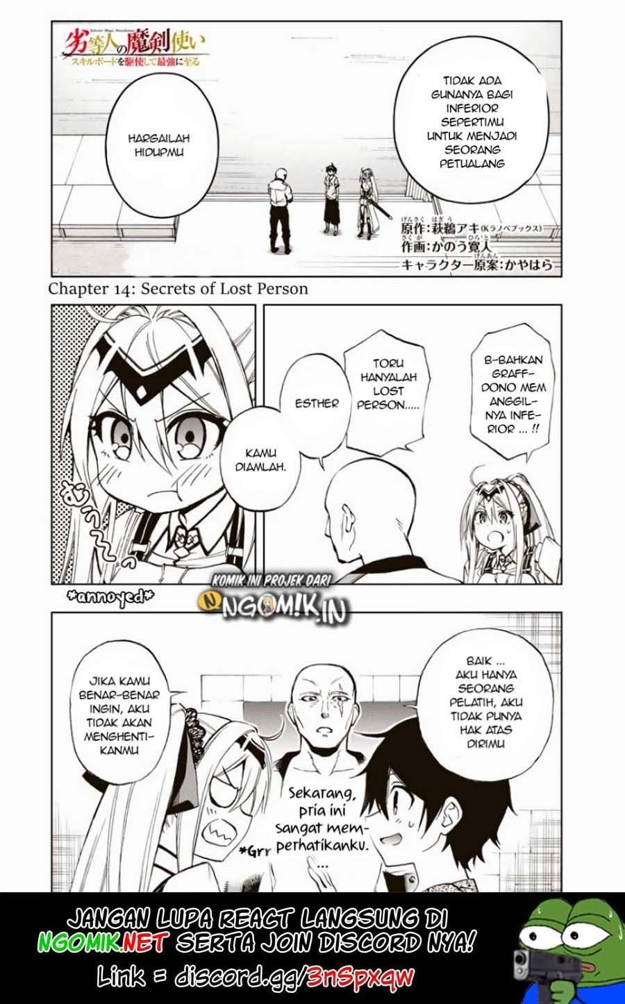 The Reincarnated Inferior Magic Swordsman Chapter 14 - Halaman 2