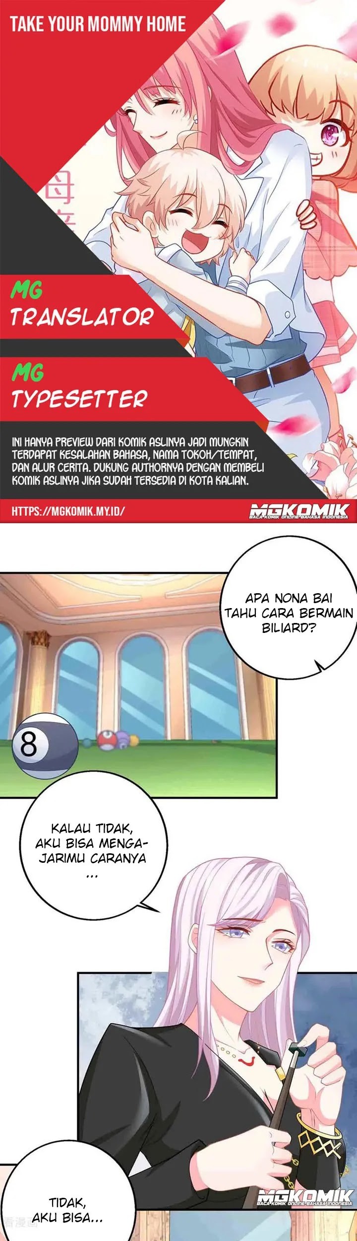 Komik Take Your Mommy Home Chapter 136 gambar 1