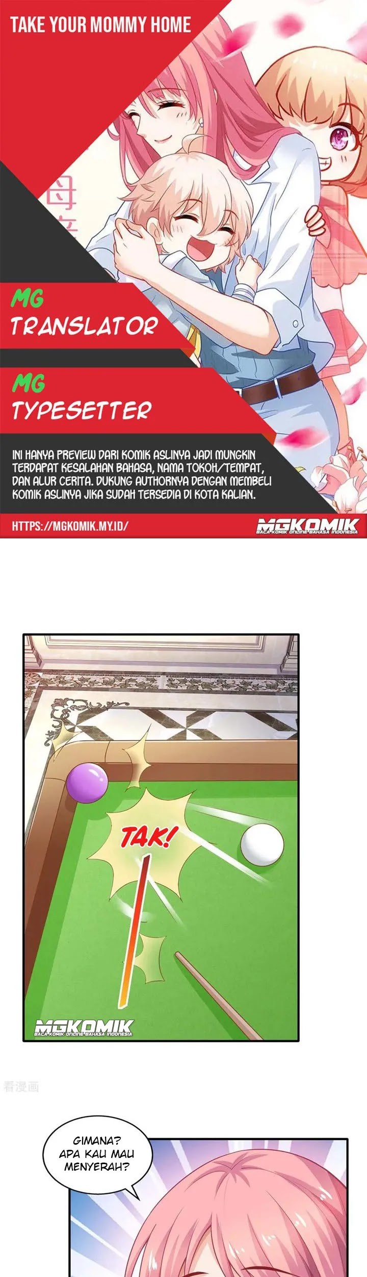 Komik Take Your Mommy Home Chapter 104 gambar 1
