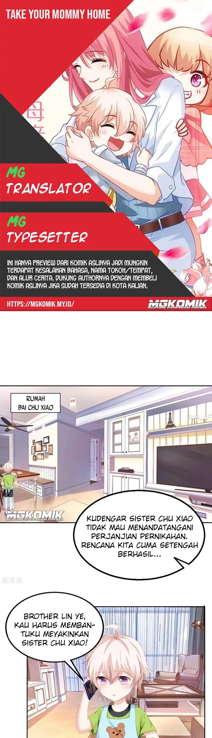 Komik Take Your Mommy Home Chapter 102 gambar 1