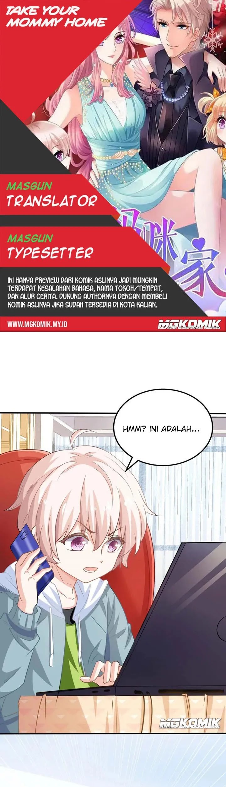 Komik Take Your Mommy Home Chapter 99 gambar 1