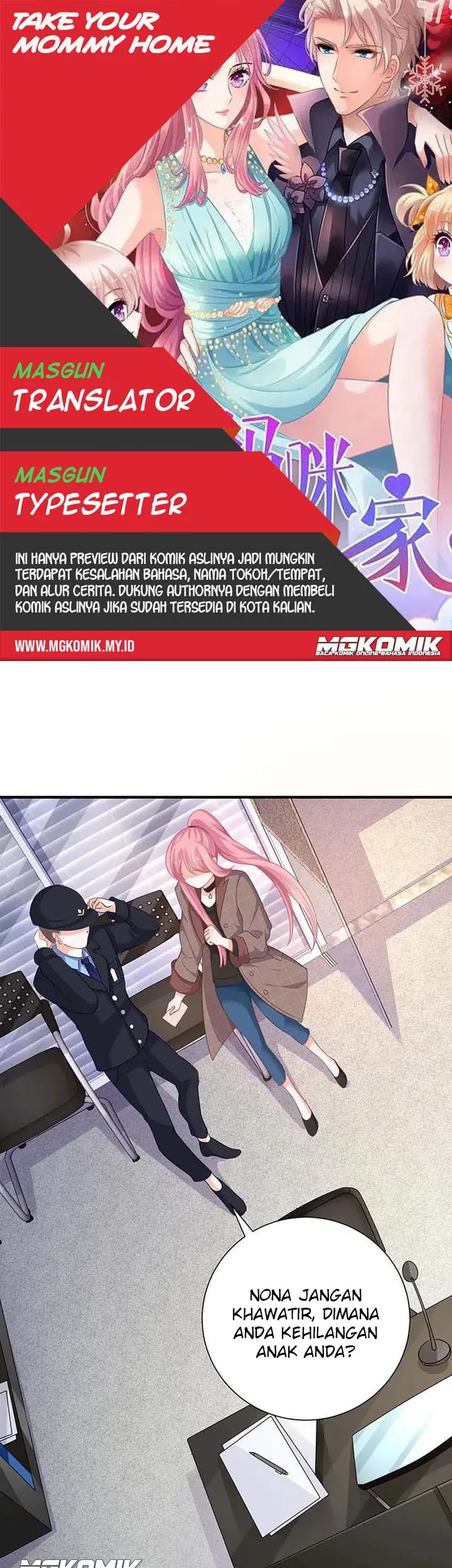 Komik Take Your Mommy Home Chapter 89 gambar 1