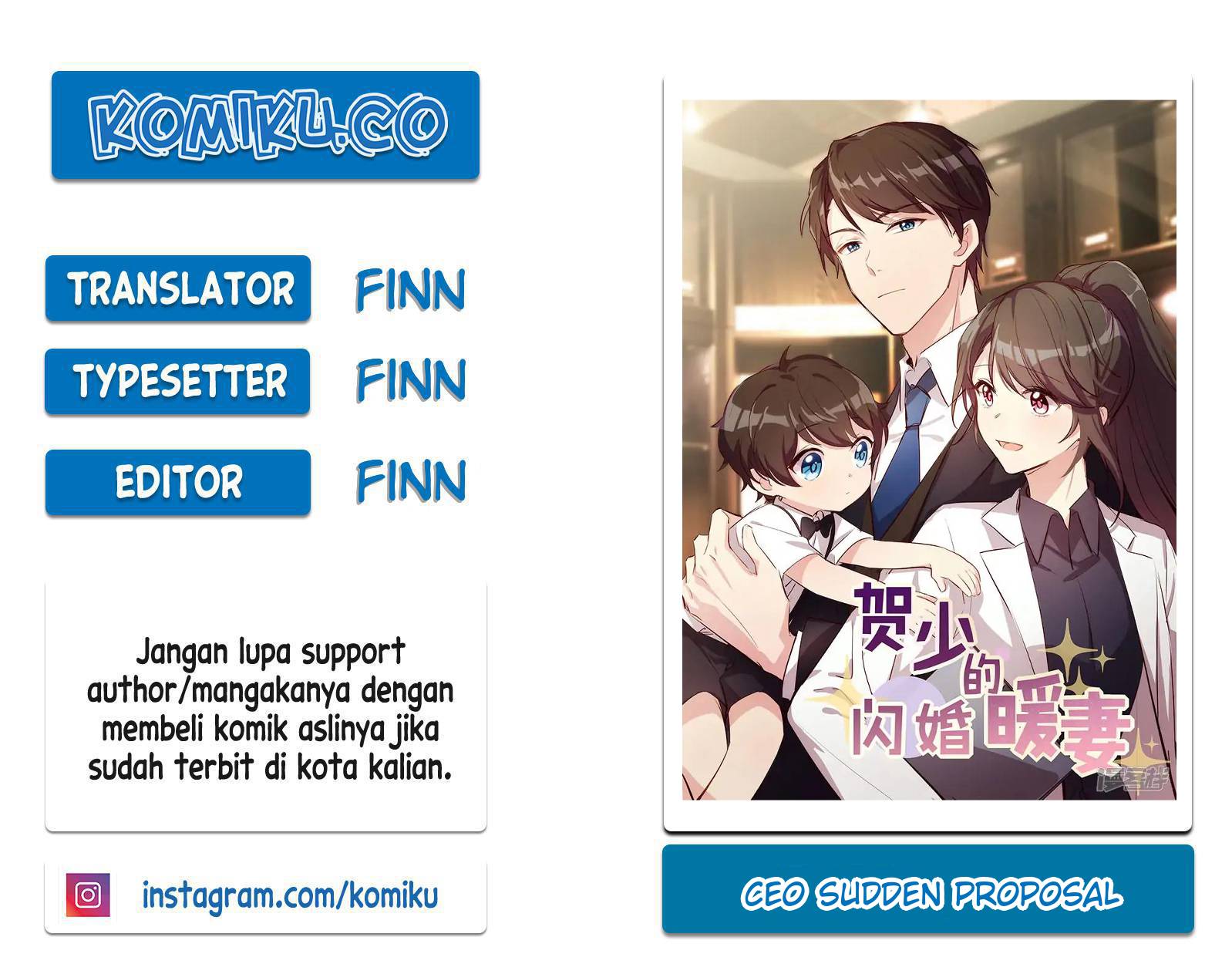 Komik CEO’s Sudden Proposal Chapter 47 gambar 1