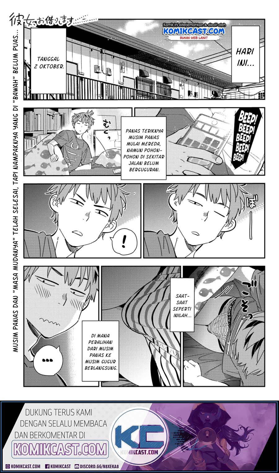 Komik Kanojo Okarishimasu Chapter 168 gambar 1