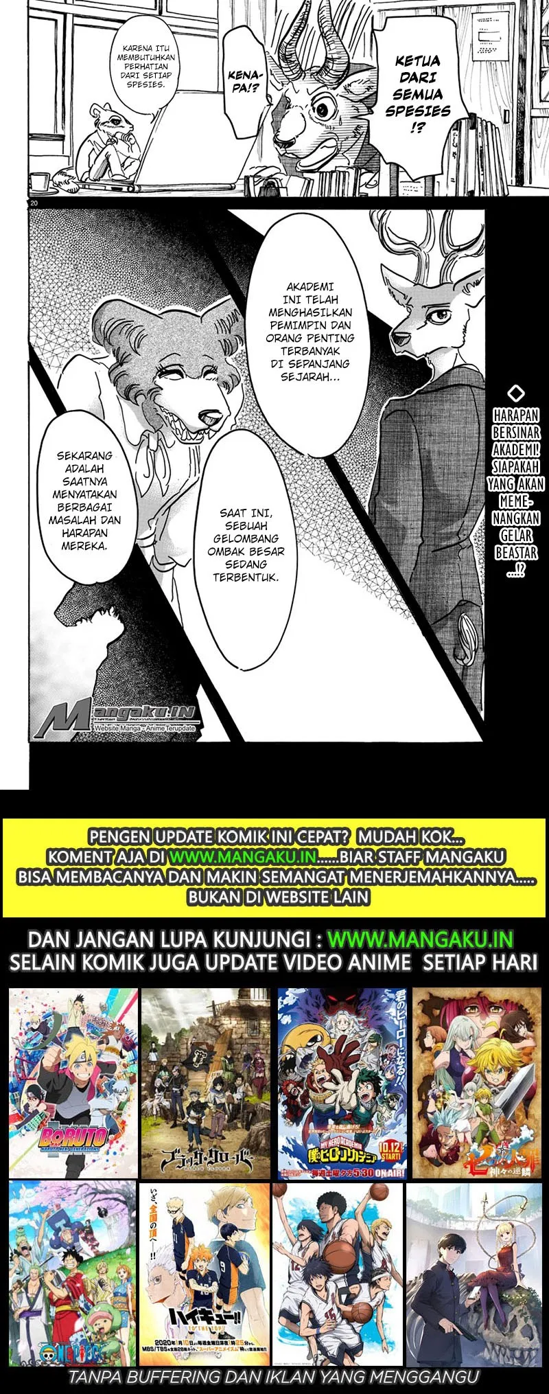 Beastars Chapter 52 - Halaman 19