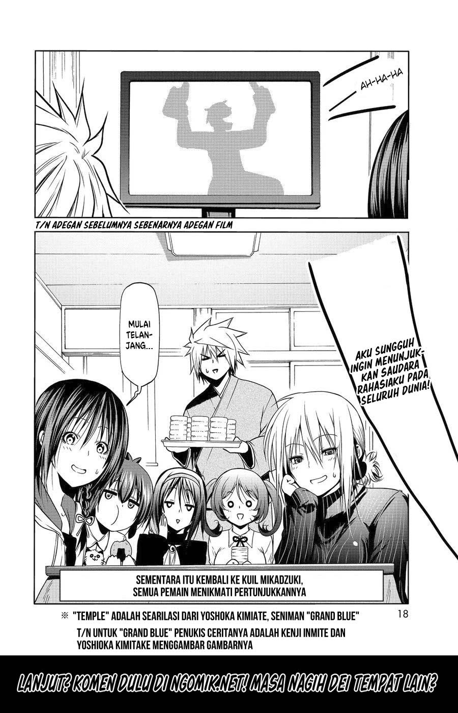 Grand Blue Chapter 65.5 - Halaman 16