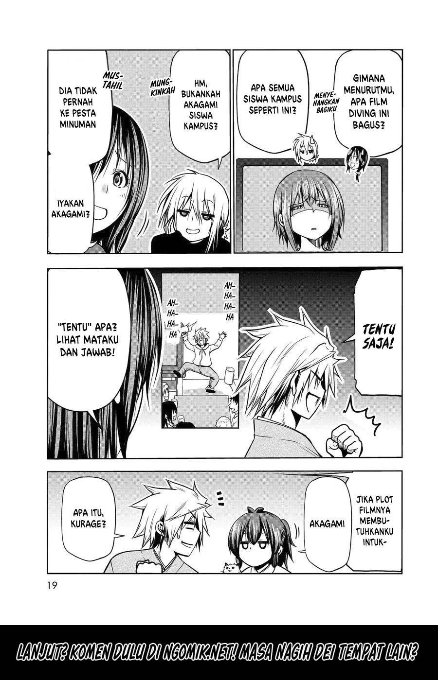 Grand Blue Chapter 65.5 - Halaman 17