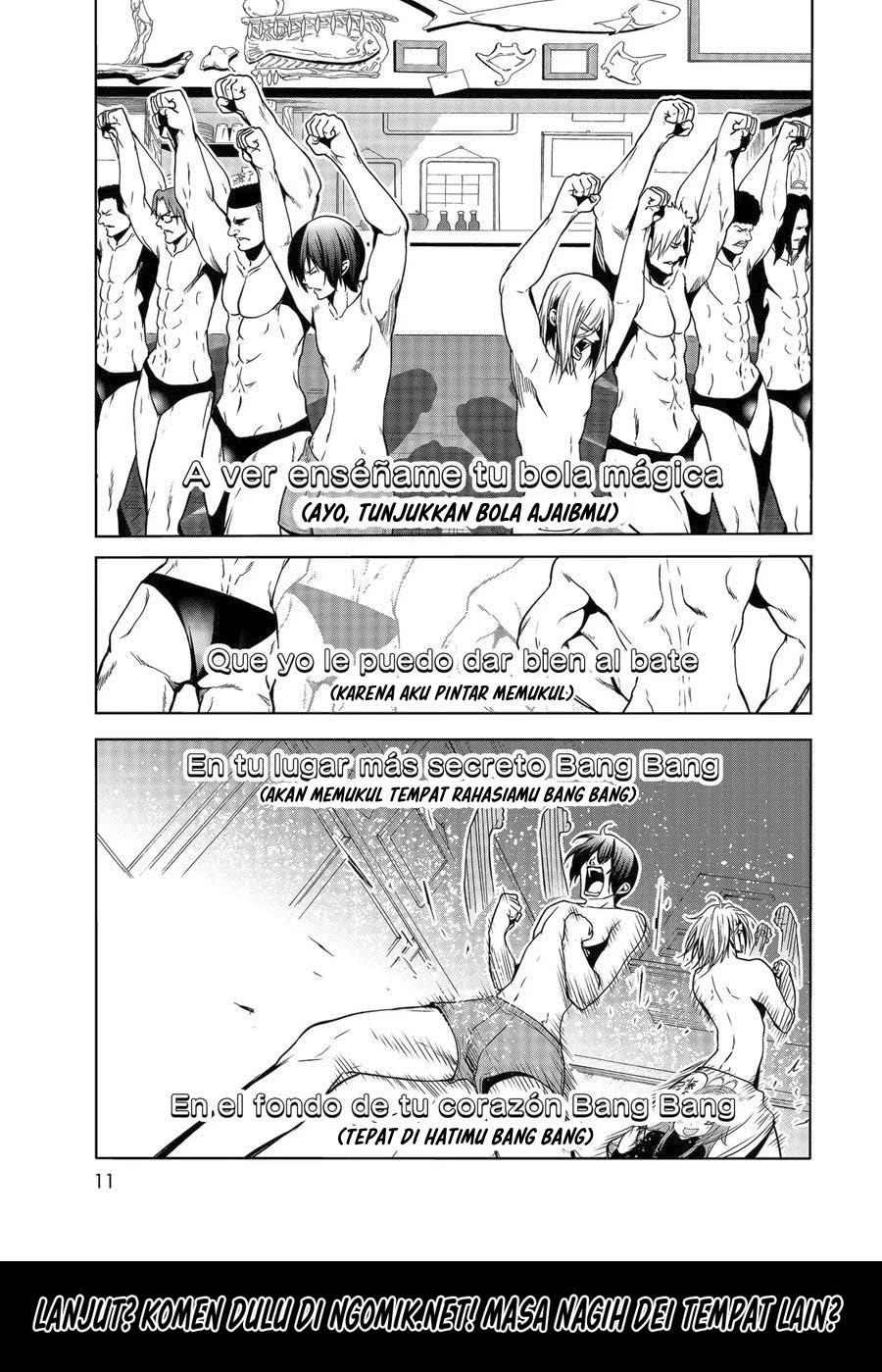 Grand Blue Chapter 65.5 - Halaman 9