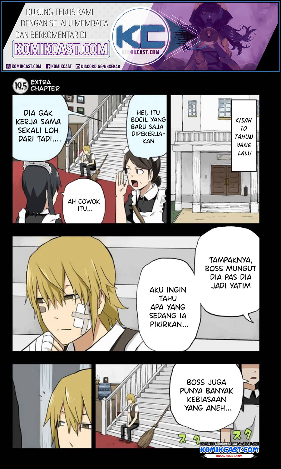 Komik Hinmin Choujin Kanenashi-kun Chapter 19.5 gambar 1