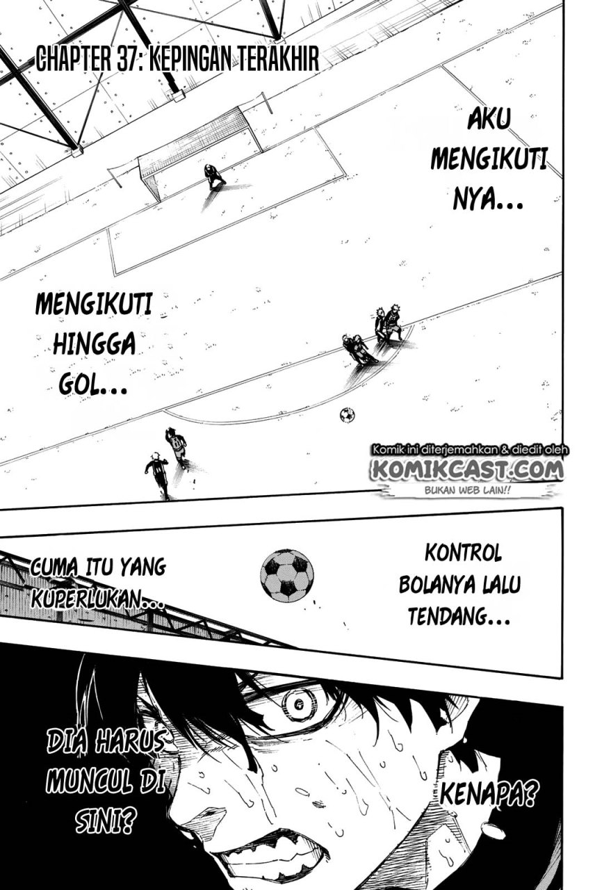Komik Blue Lock Chapter 37 gambar 1