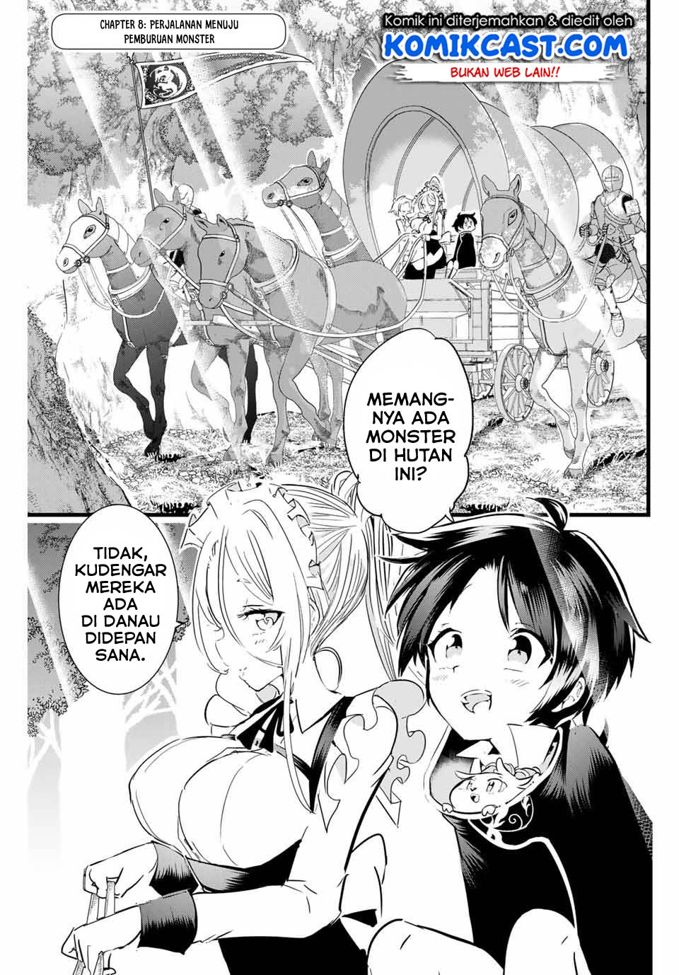 Komik Tensei Shitara dai Nana Ouji dattanode, Kimamani Majutsu o Kiwamemasu Chapter 08 gambar 1