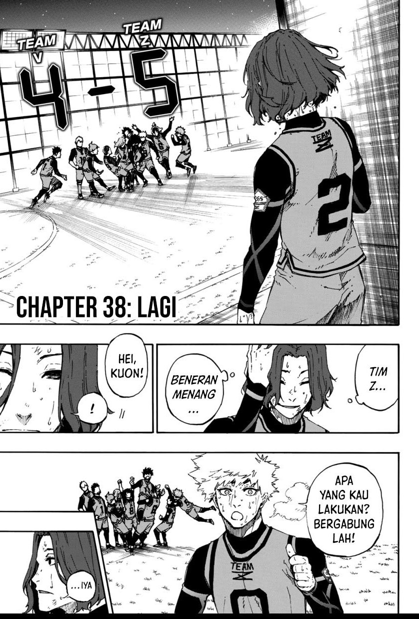 Komik Blue Lock Chapter 38 gambar 1