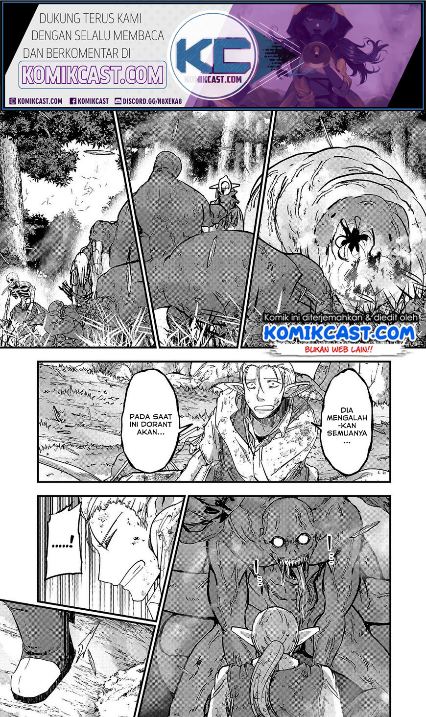 Manga Gaikotsu Kishi-sama, Tadaima Isekai e Odekake-chuu Chapter 36 gambar 2