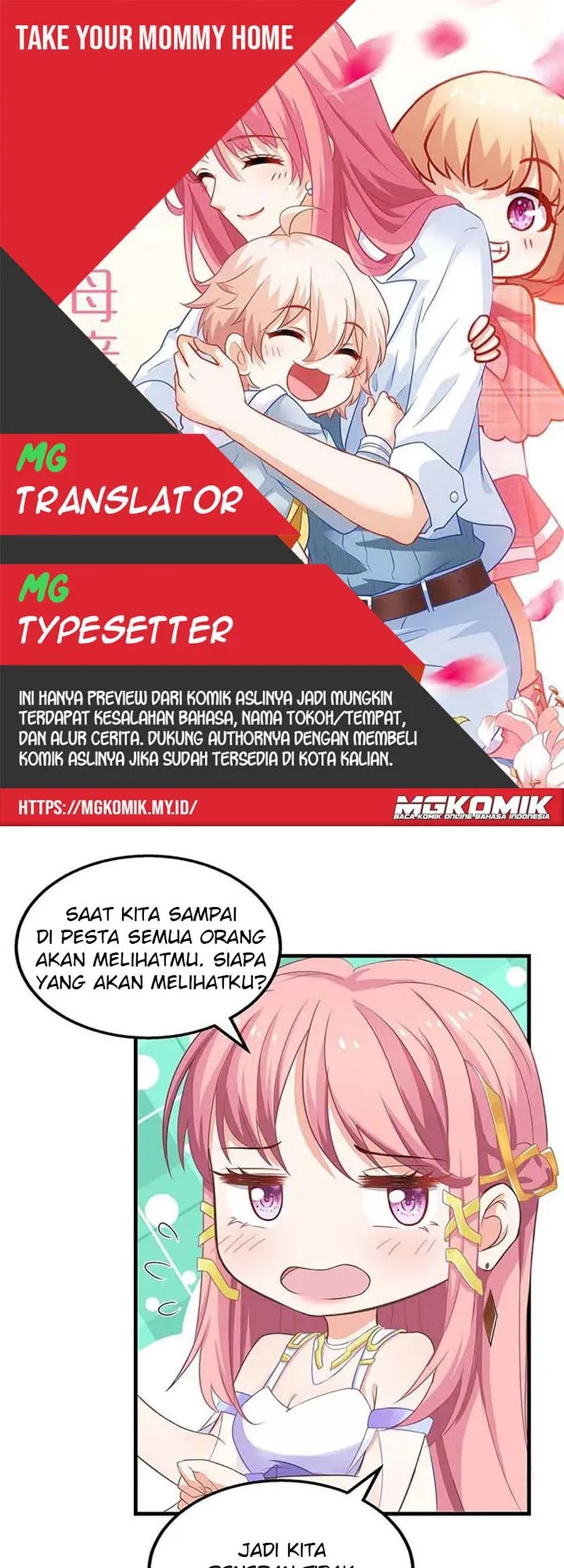 Komik Take Your Mommy Home Chapter 155 gambar 1