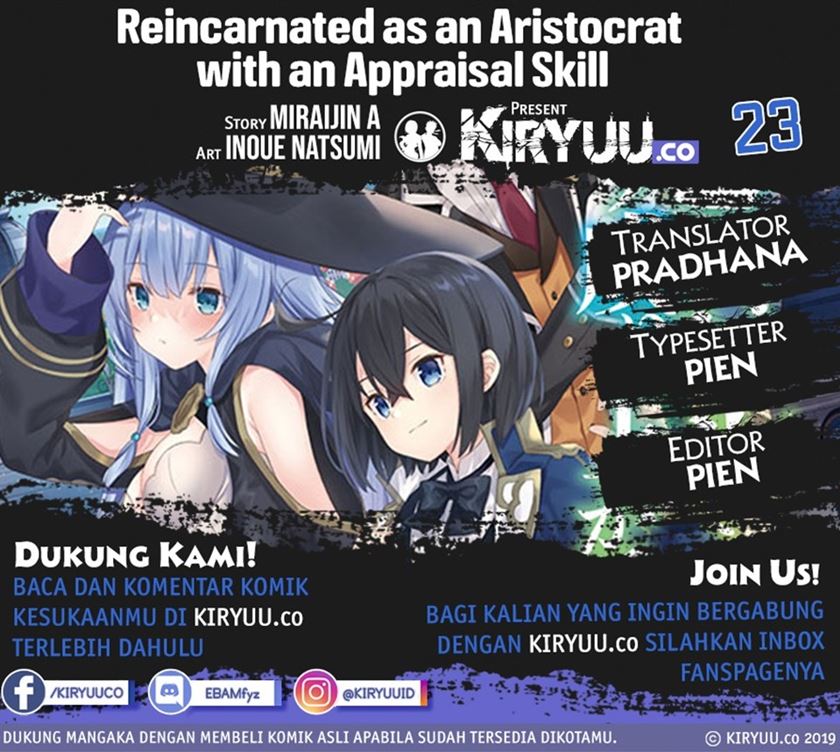 Komik Reincarnated as an Aristocrat with an Appraisal Skill Chapter 23 gambar 1