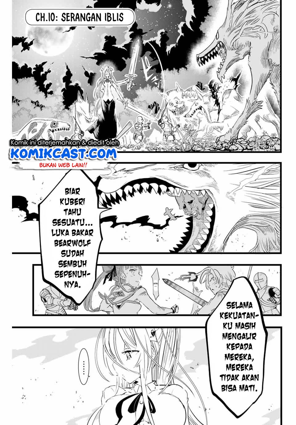 Komik Tensei Shitara dai Nana Ouji dattanode, Kimamani Majutsu o Kiwamemasu Chapter 10 gambar 1