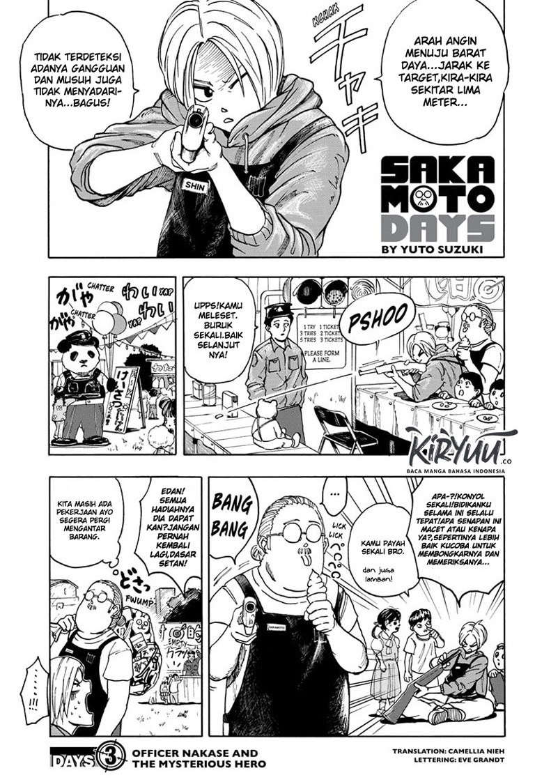 Manga Sakamoto Days Chapter 03 gambar 2