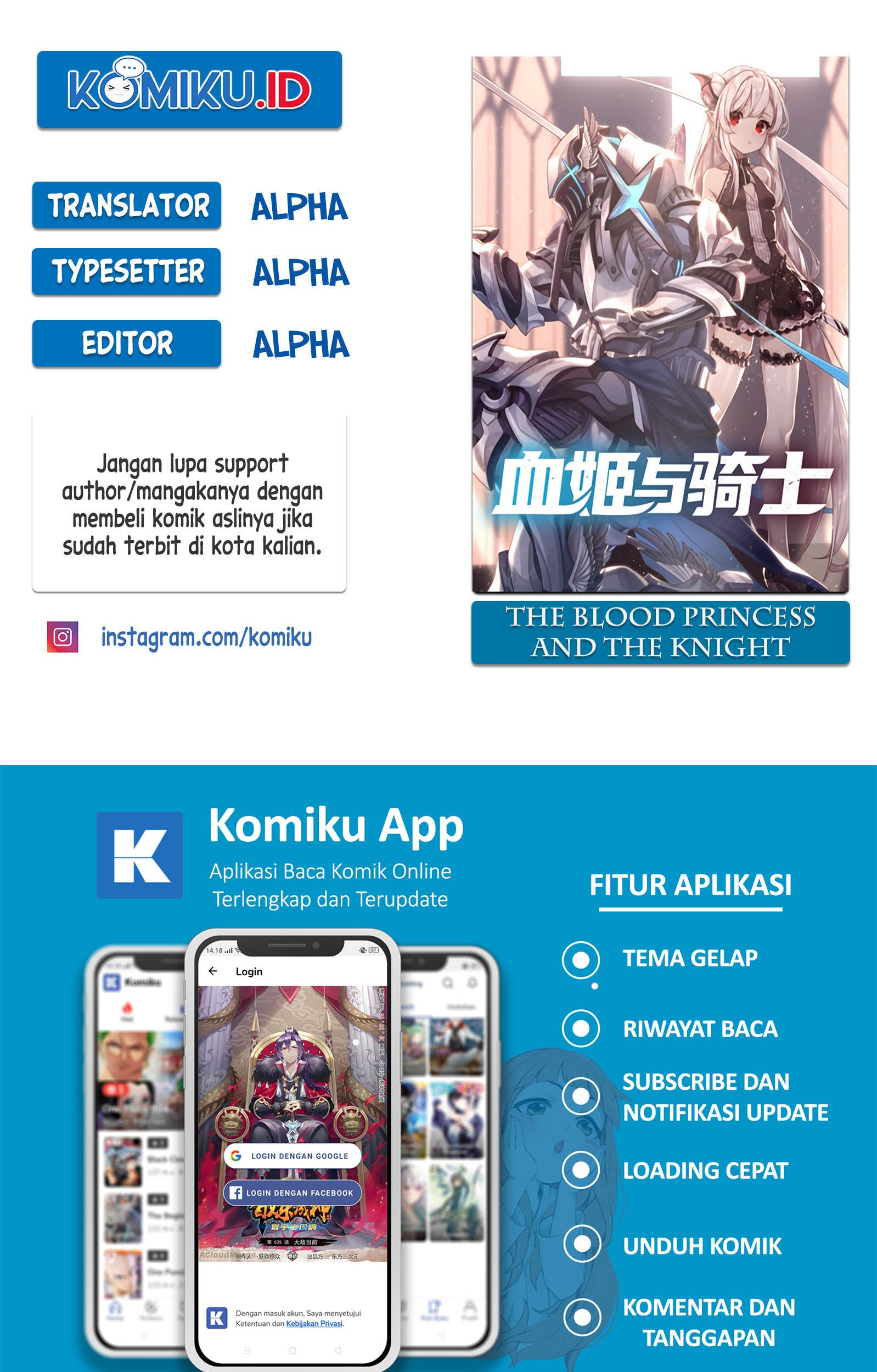 Komik The Blood Princess And The Knight Chapter 04 gambar 1