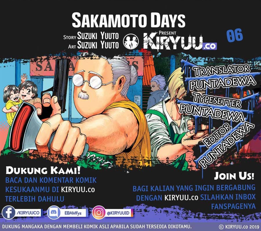 Komik Sakamoto Days Chapter 06 gambar 1