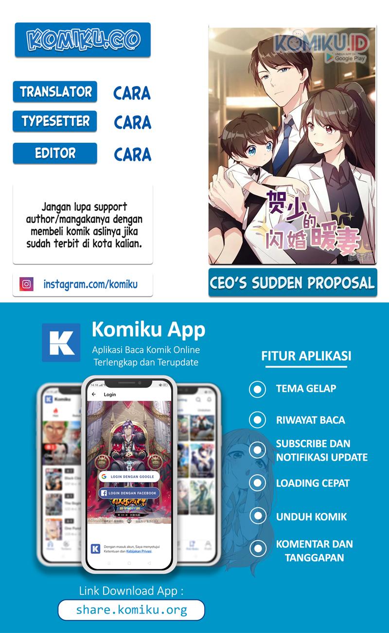 Komik CEO’s Sudden Proposal Chapter 104 gambar 1