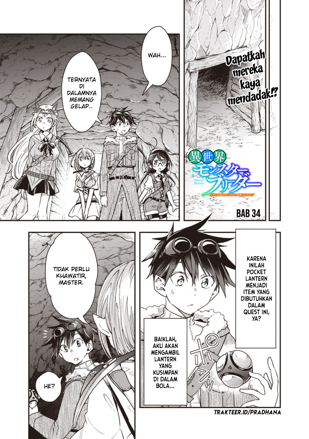 Komik Isekai Monster Breeder Chapter 34 gambar 1