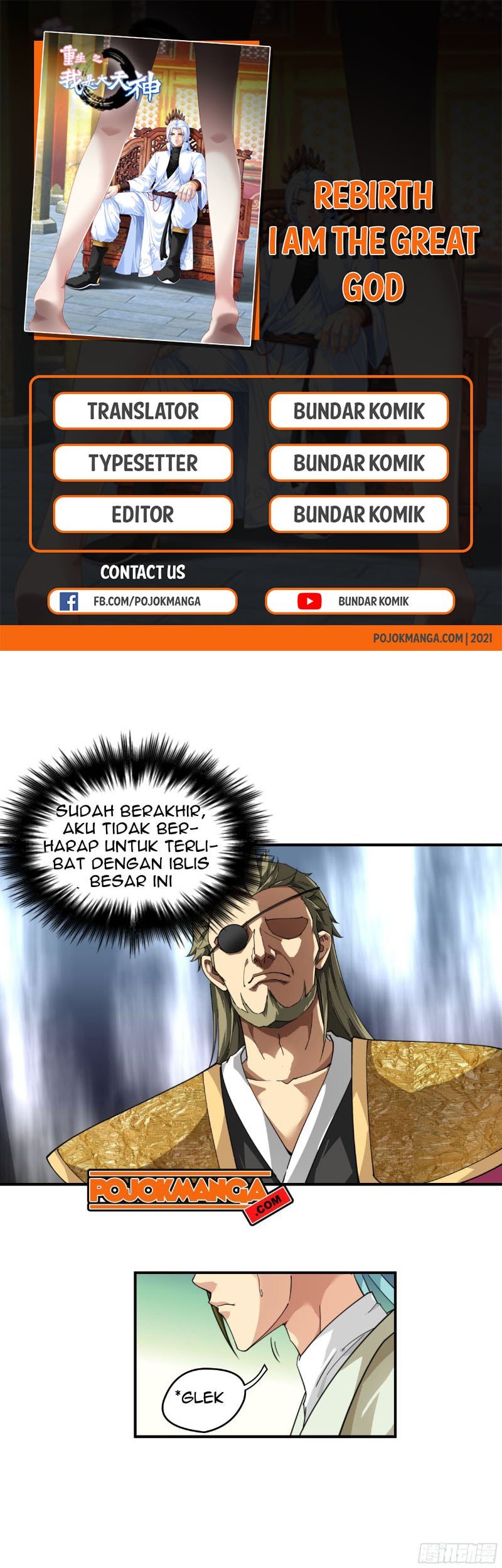 Komik Rebirth I Am The Great God Chapter 19 gambar 1