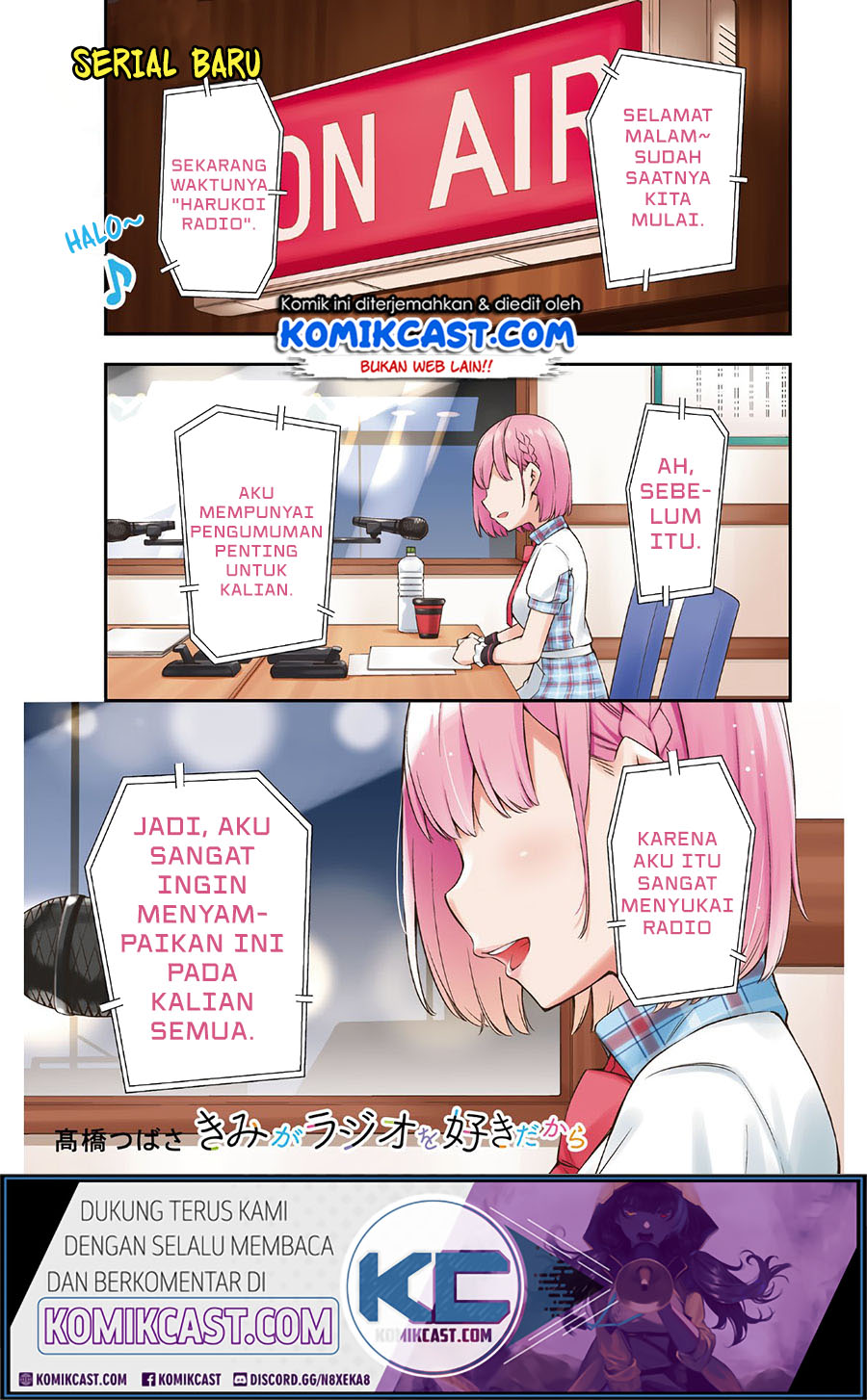 Komik Kimi ga Radio wo Suki dakara Chapter 01 gambar 1