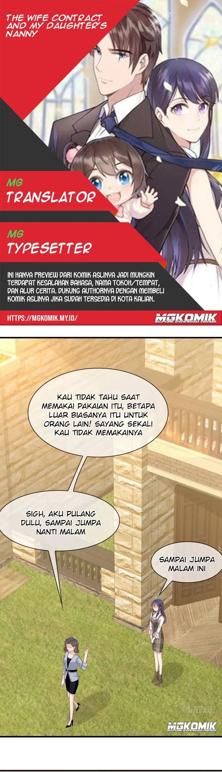 Komik The Wife Contract and My Daughter’s Nanny Chapter 39 gambar 1
