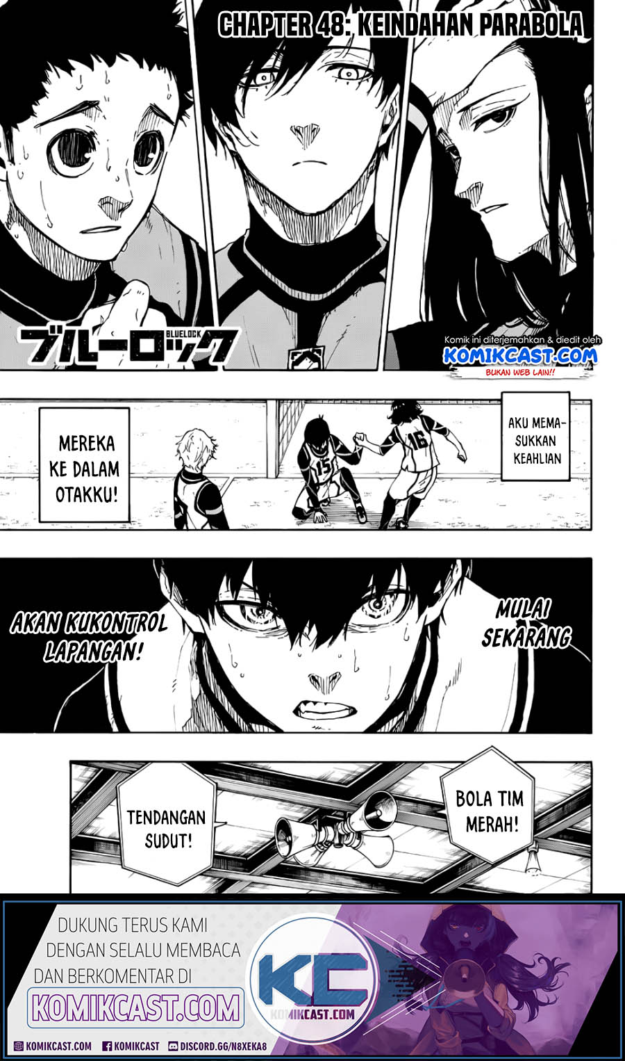 Komik Blue Lock Chapter 48 gambar 1