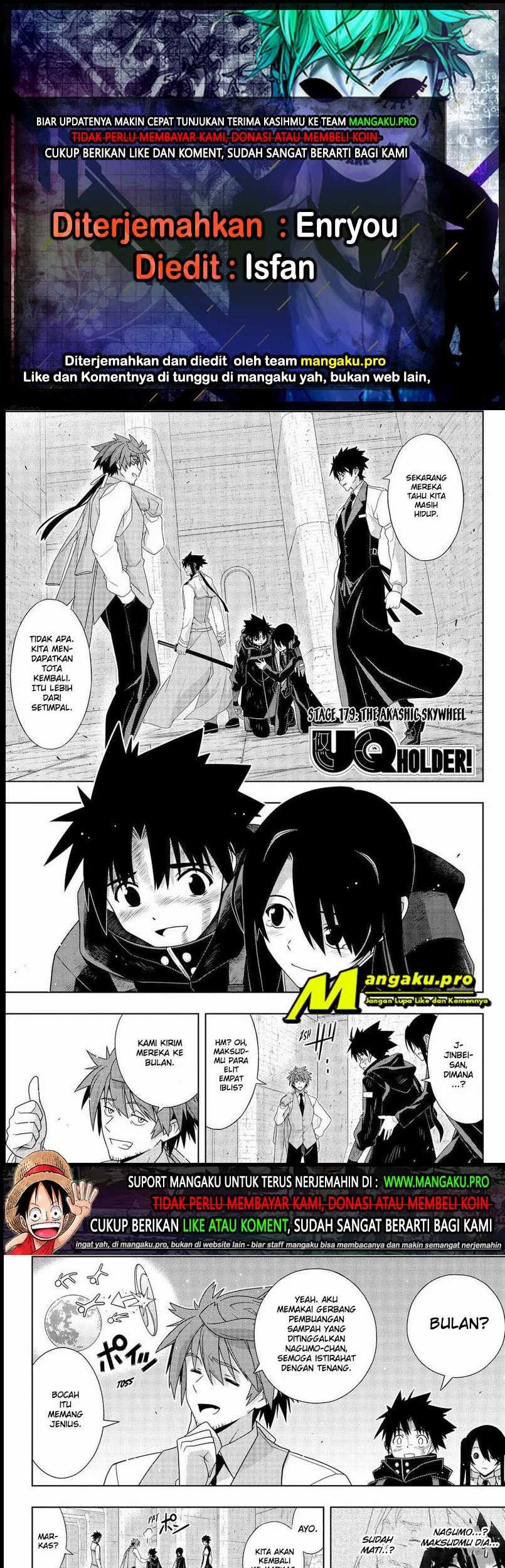 Komik UQ Holder! Chapter 179.1 gambar 1