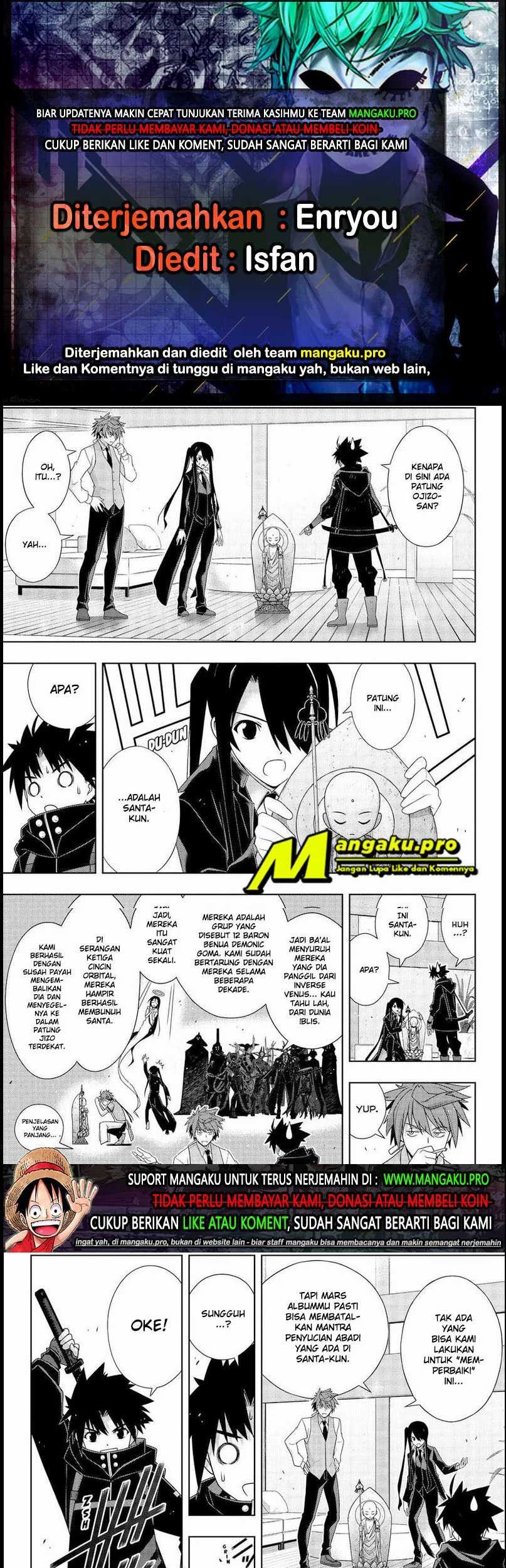 Komik UQ Holder! Chapter 179.2 gambar 1