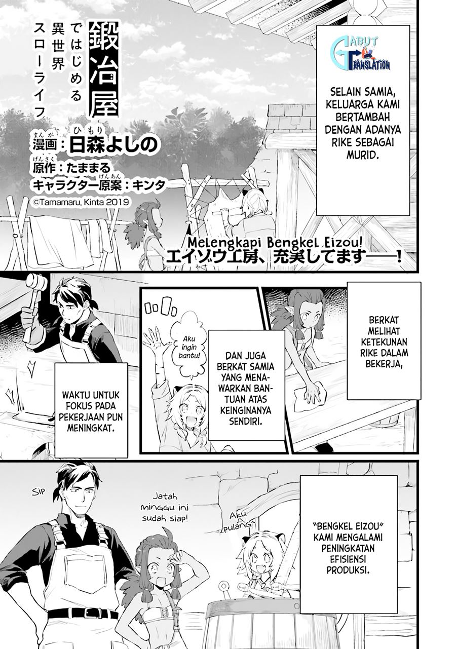 Manga Kajiya de Hajimeru Isekai Slow Life Chapter 06 gambar 2