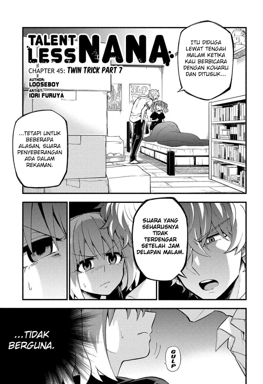 Manga Talentless Nana Chapter 45 gambar 2