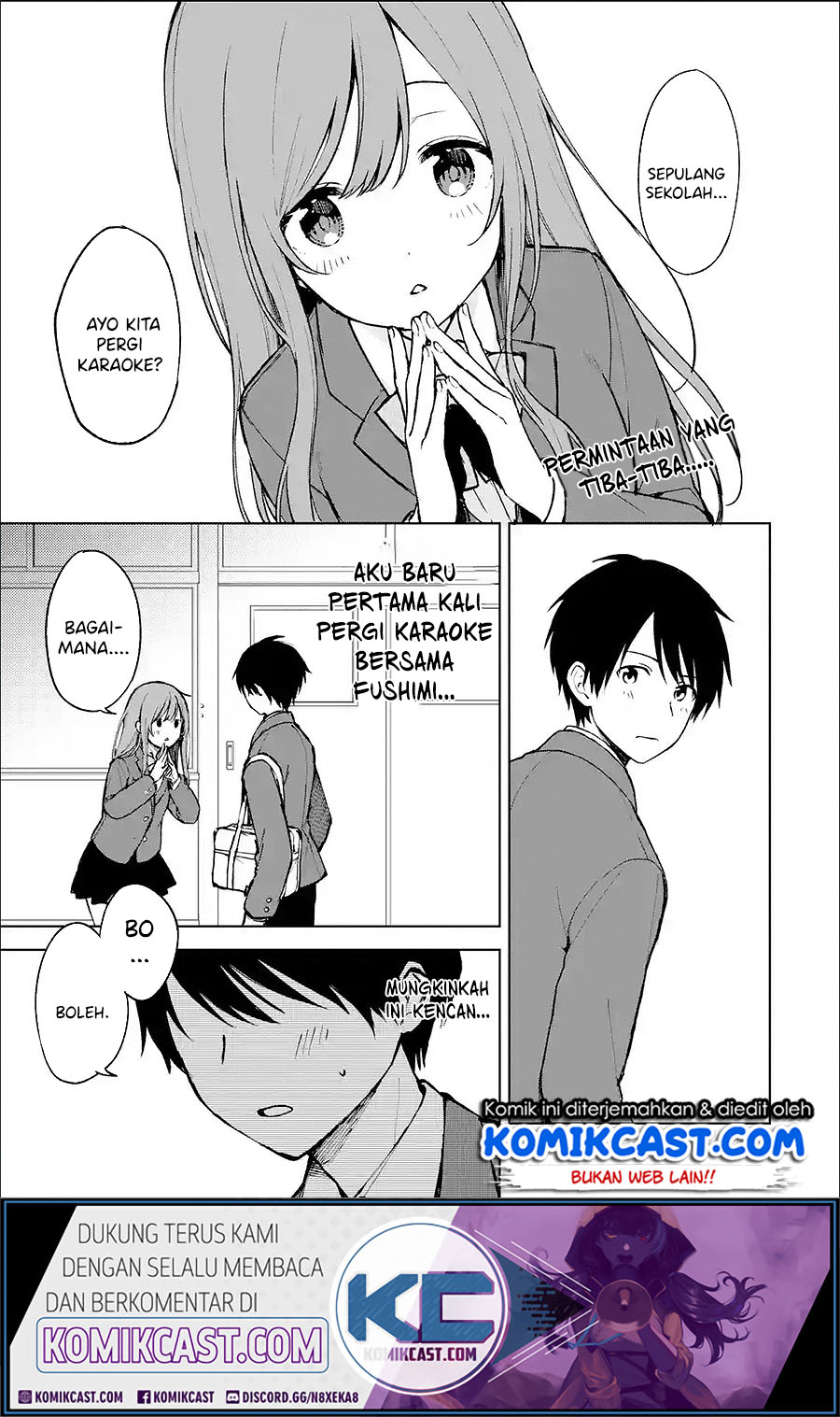 Komik Chikan Saresou ni Natteiru S-kyuu Bishoujo wo Tasuketara Tonari no Seki no Osanajimi datta Chapter 18 gambar 1