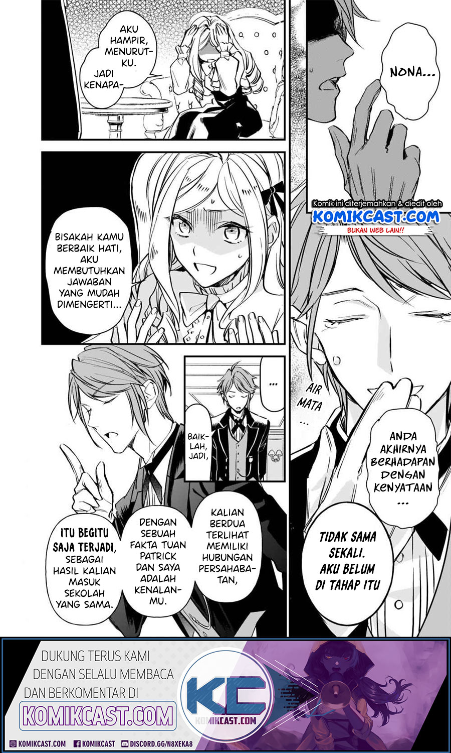 Manga Albert Ke no Reijou wa Botsuraku wo go Shomou desu Chapter 10.1 gambar 2