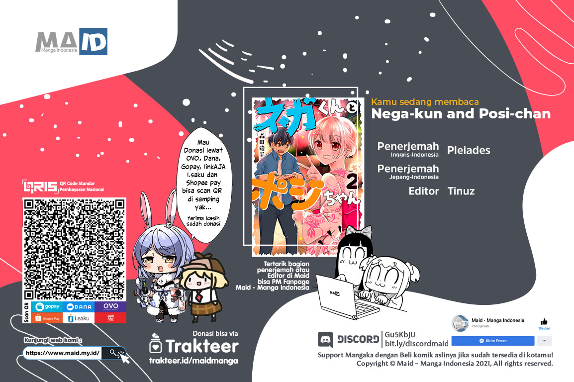 Komik Nega-kun and Posi-chan Chapter 13 gambar 1