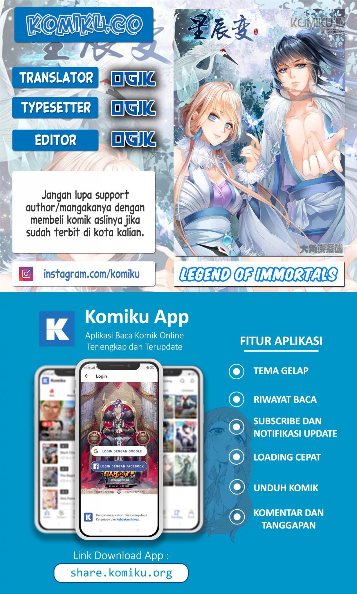 Komik Legend Of Immortals Chapter 190 gambar 1
