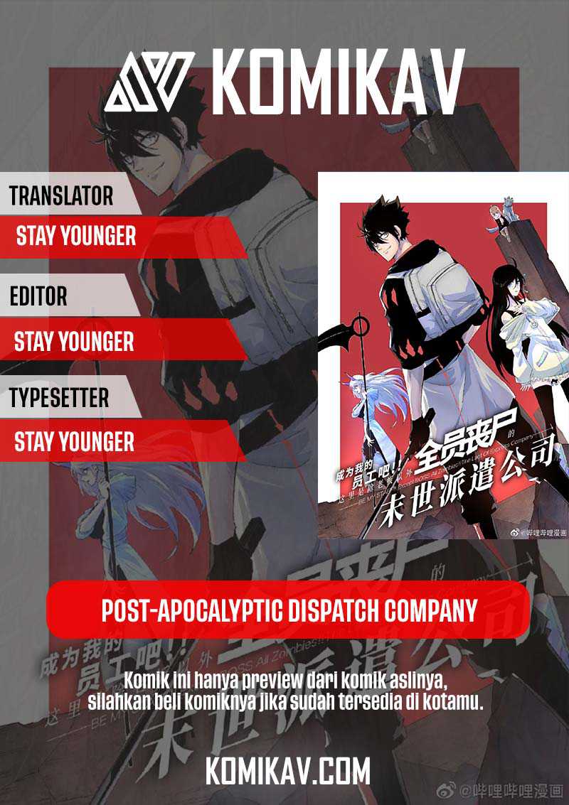 Komik Post-apocalyptic Dispatch Company Chapter 05 gambar 1